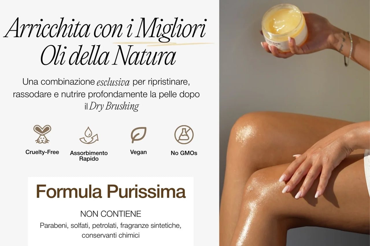 Post-Dry Brushing Moisturizing Cream